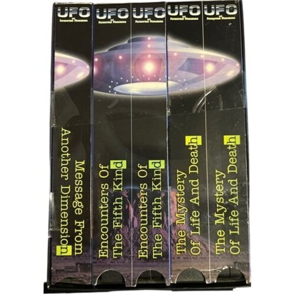 Other - UFO & Paranormal Phenomena 5 VHS Tape Set